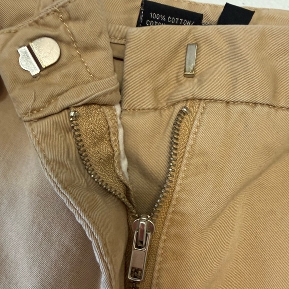 BCBG Max Azria Beige Flare Pants Size 8 31” Inseam Boho Chic flare bell bottom - Picture 11 of 13